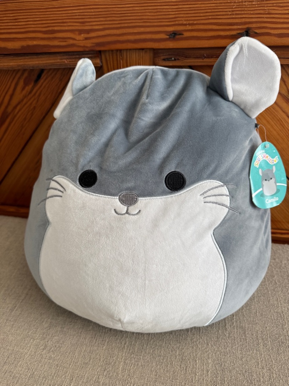 Squishmallows Mouse Plush Pillow - Camilo